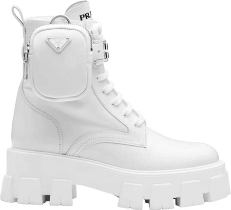 botas prada blancas